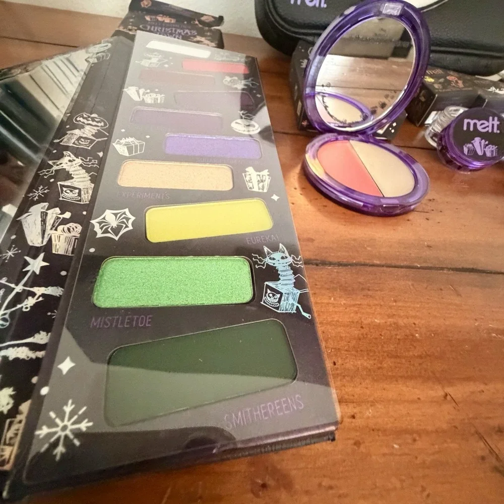 NEW complete Set Melt Cosmetics Nightmare Before Christmas Limited Edition